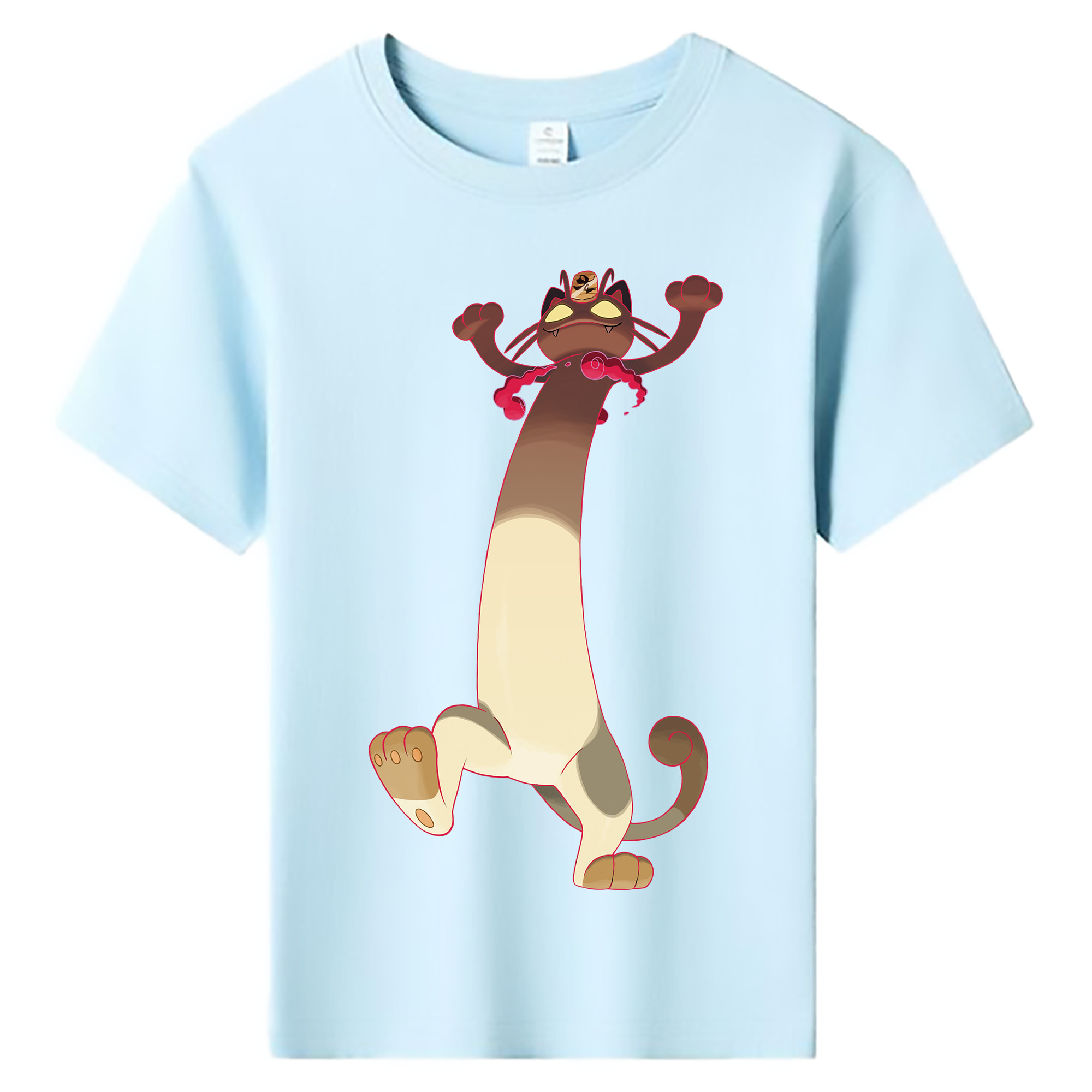 （画像用） ポケットモンスター Pokémon 綿100％キッズTシャツ（フロントプリント）